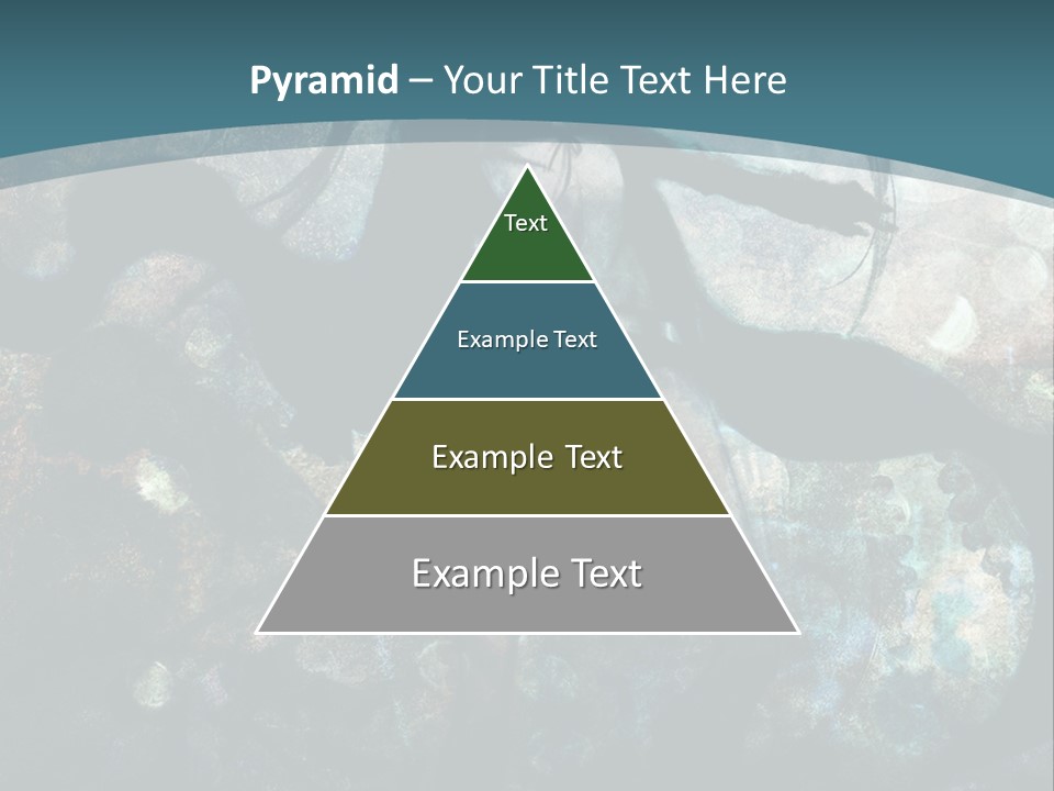 A Woman With Long Hair Standing In Front Of A Blue Background PowerPoint Template