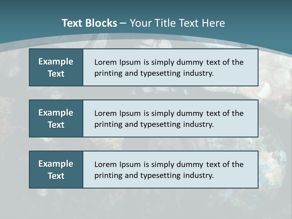 A Woman With Long Hair Standing In Front Of A Blue Background PowerPoint Template