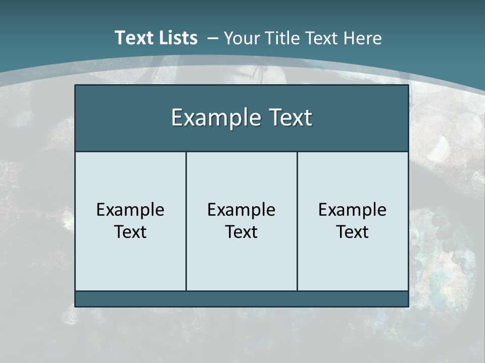 A Woman With Long Hair Standing In Front Of A Blue Background PowerPoint Template