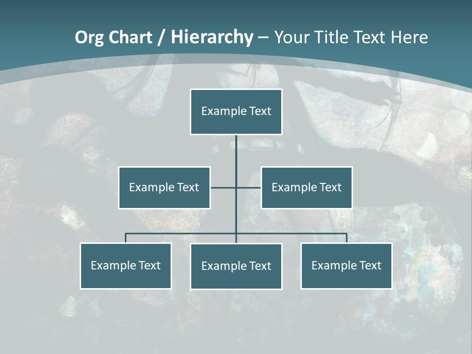 A Woman With Long Hair Standing In Front Of A Blue Background PowerPoint Template