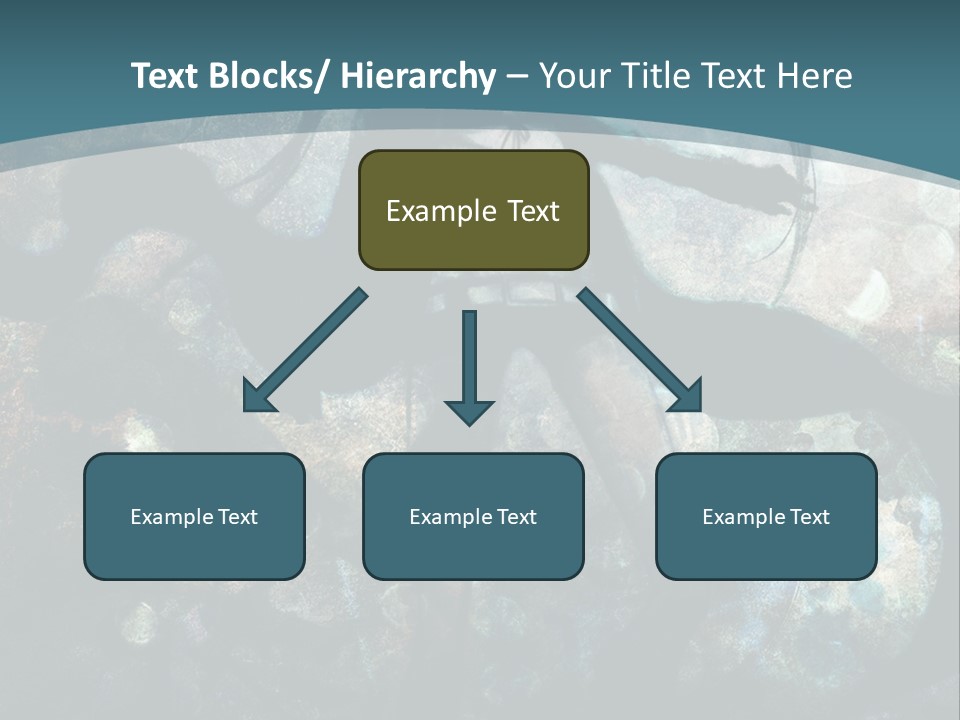 A Woman With Long Hair Standing In Front Of A Blue Background PowerPoint Template