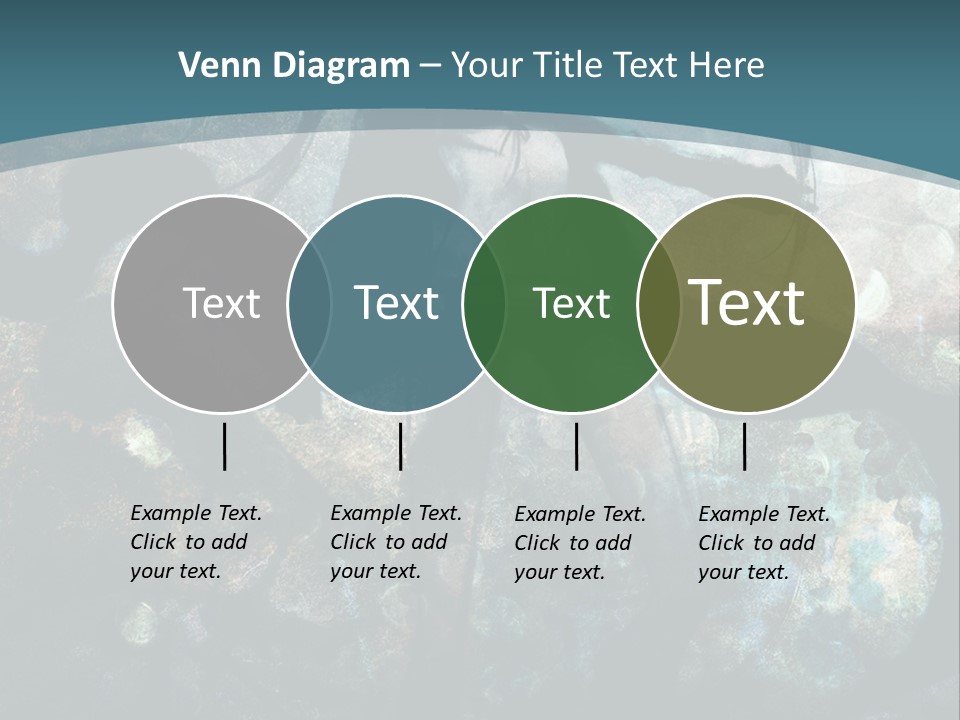 A Woman With Long Hair Standing In Front Of A Blue Background PowerPoint Template