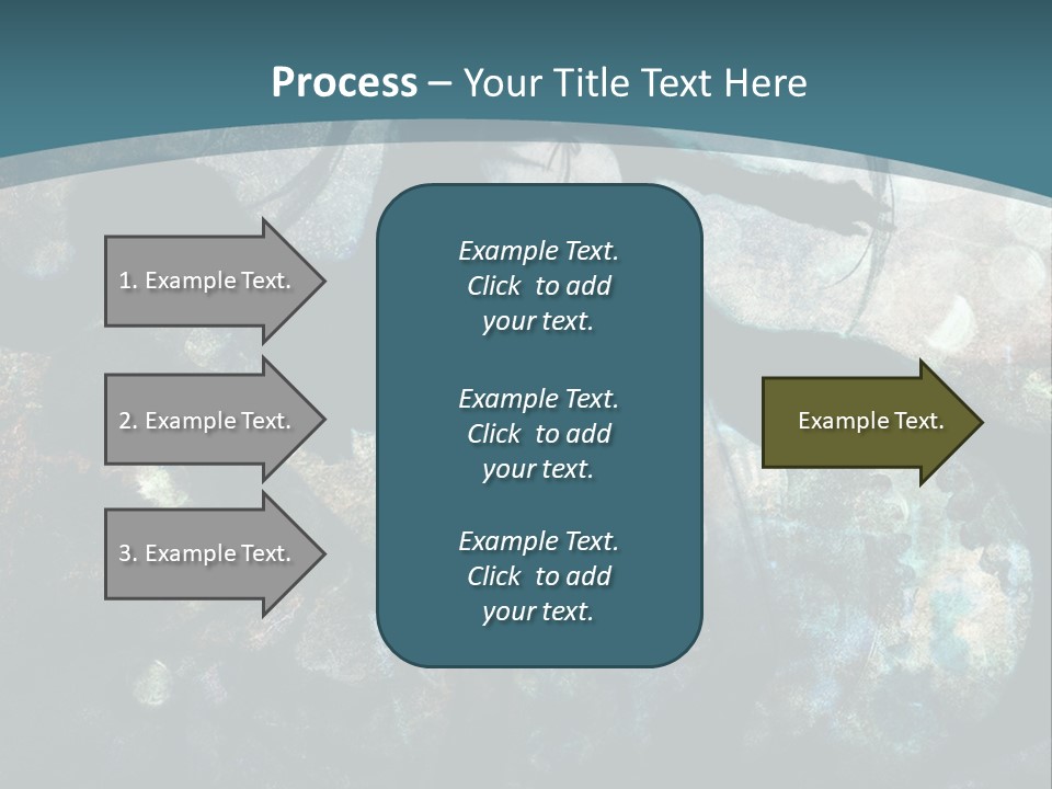 A Woman With Long Hair Standing In Front Of A Blue Background PowerPoint Template