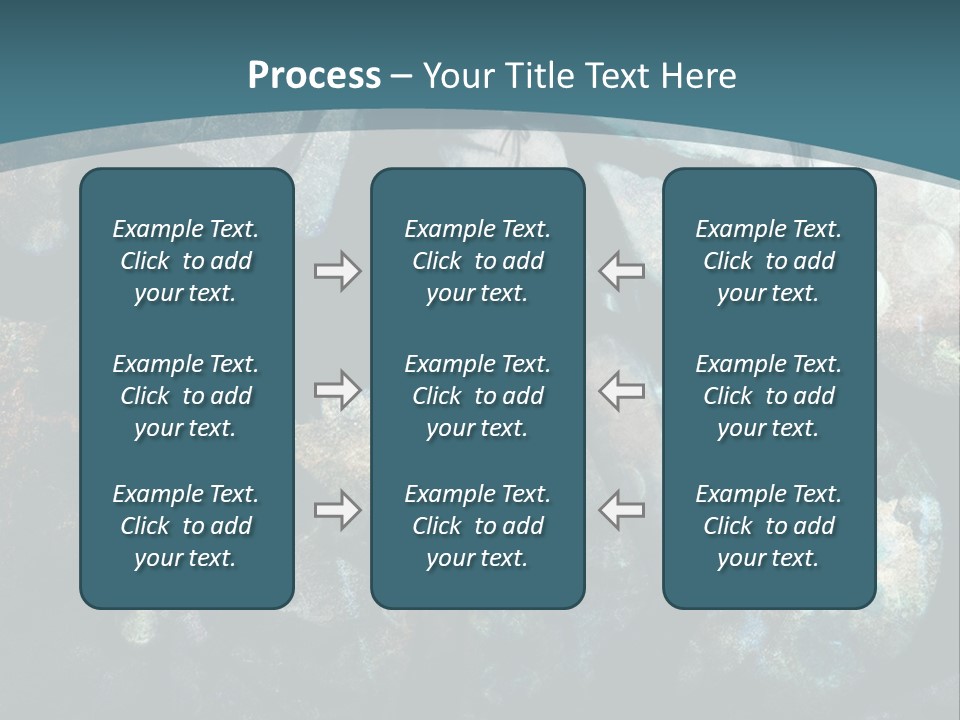 A Woman With Long Hair Standing In Front Of A Blue Background PowerPoint Template