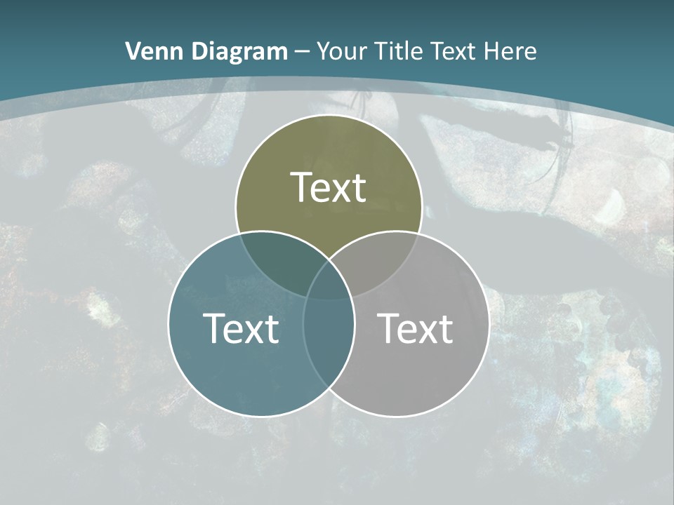 A Woman With Long Hair Standing In Front Of A Blue Background PowerPoint Template