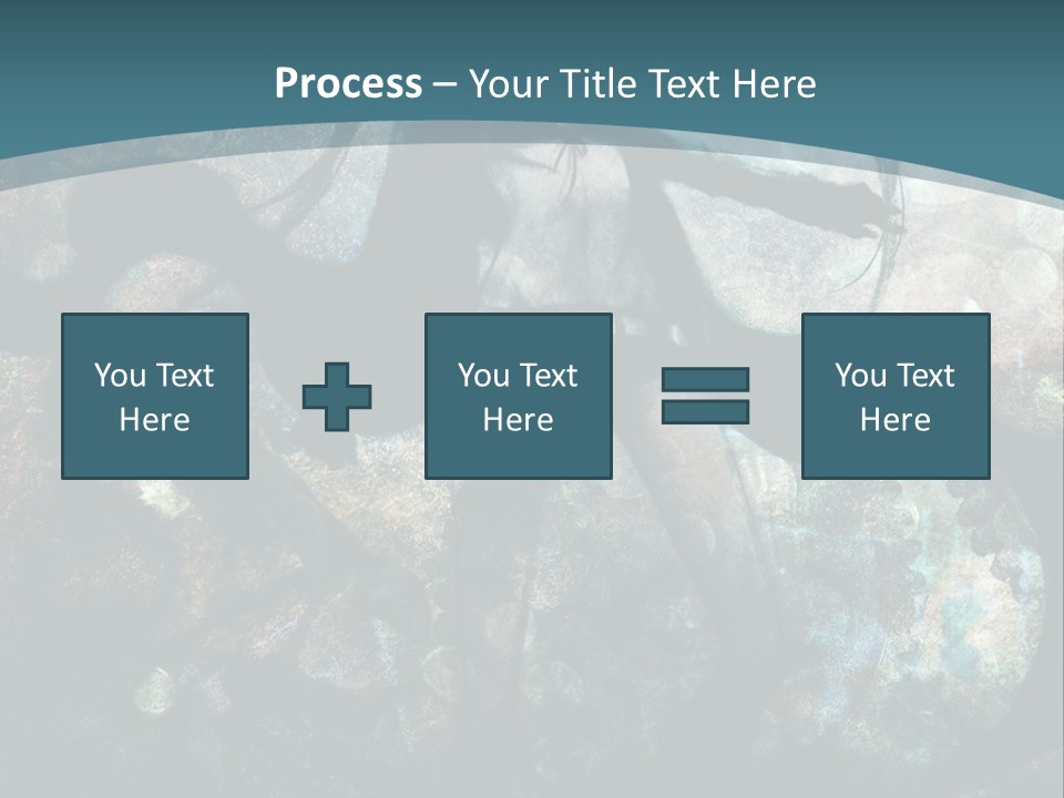 A Woman With Long Hair Standing In Front Of A Blue Background PowerPoint Template