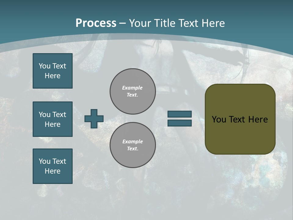 A Woman With Long Hair Standing In Front Of A Blue Background PowerPoint Template