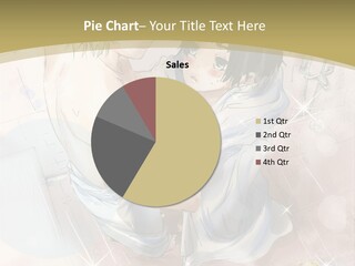 A Couple Of Anime Characters Sitting Next To Each Other PowerPoint Template