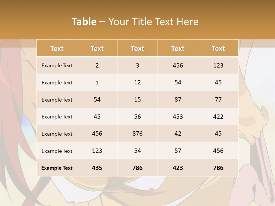 A Woman In A Bikini With A Hat On Her Head PowerPoint Template