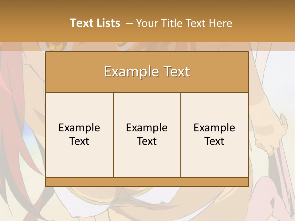 A Woman In A Bikini With A Hat On Her Head PowerPoint Template