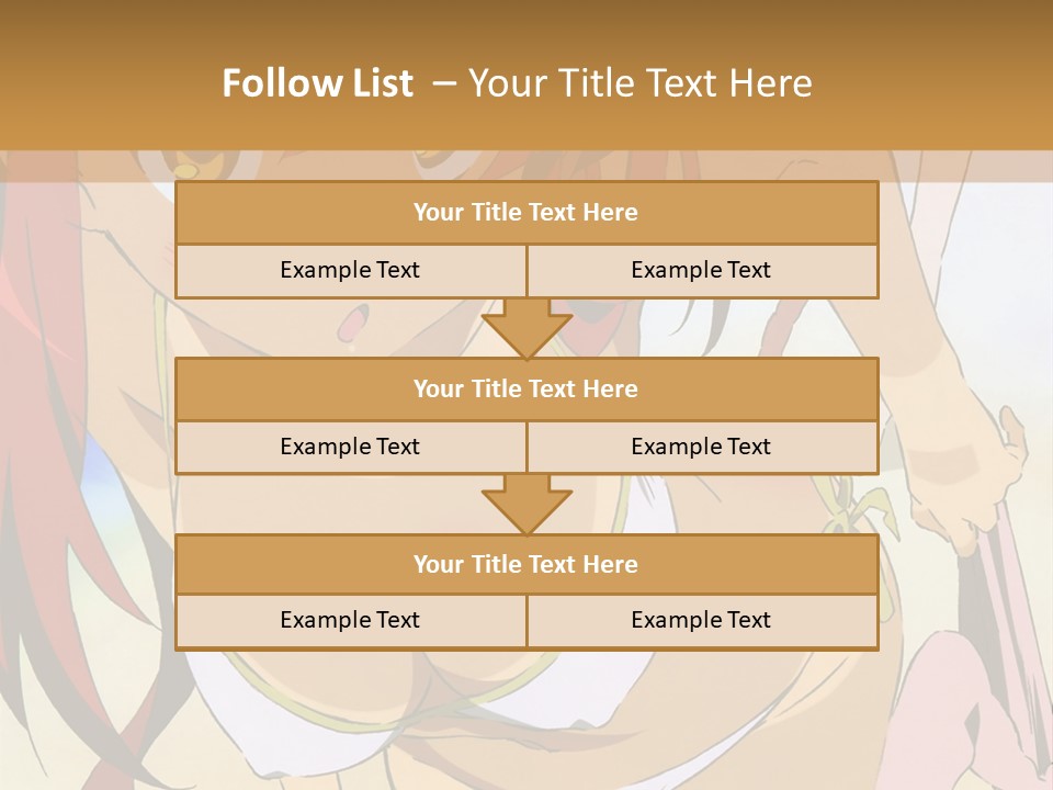 A Woman In A Bikini With A Hat On Her Head PowerPoint Template