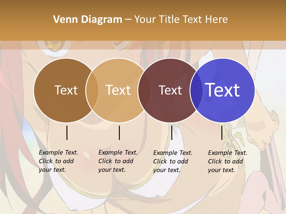 A Woman In A Bikini With A Hat On Her Head PowerPoint Template