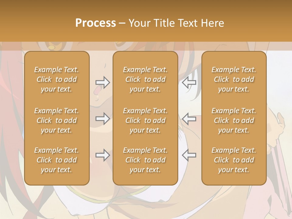 A Woman In A Bikini With A Hat On Her Head PowerPoint Template