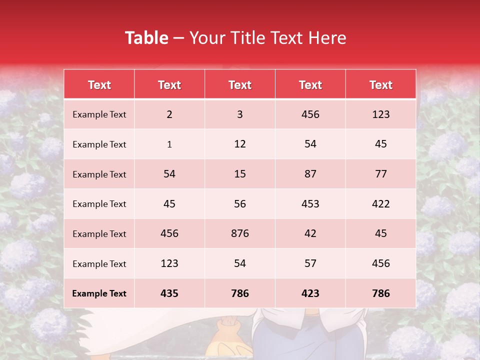 A Woman Holding An Umbrella Next To A Chicken PowerPoint Template