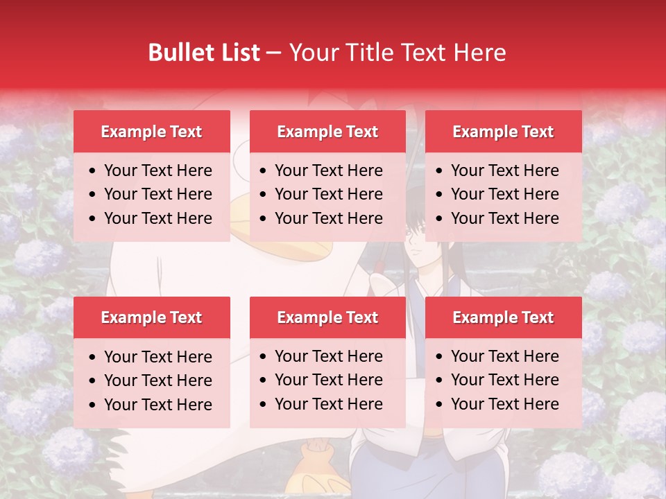 A Woman Holding An Umbrella Next To A Chicken PowerPoint Template