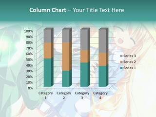 A Couple Of Anime Characters Hugging Each Other PowerPoint Template