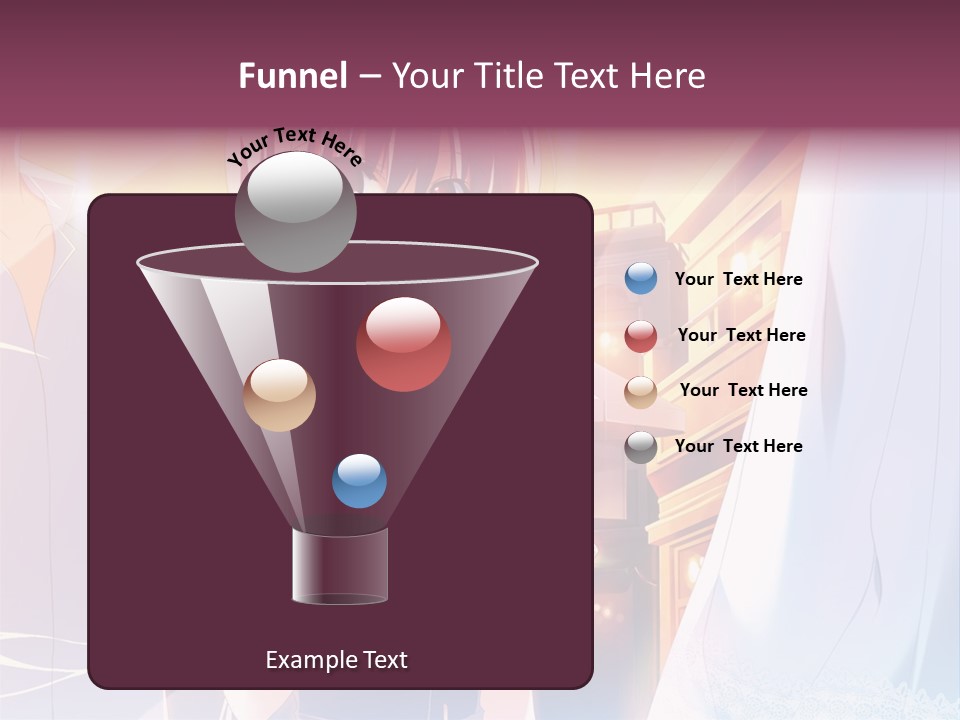 A Couple Of Anime Characters Standing Next To Each Other PowerPoint Template
