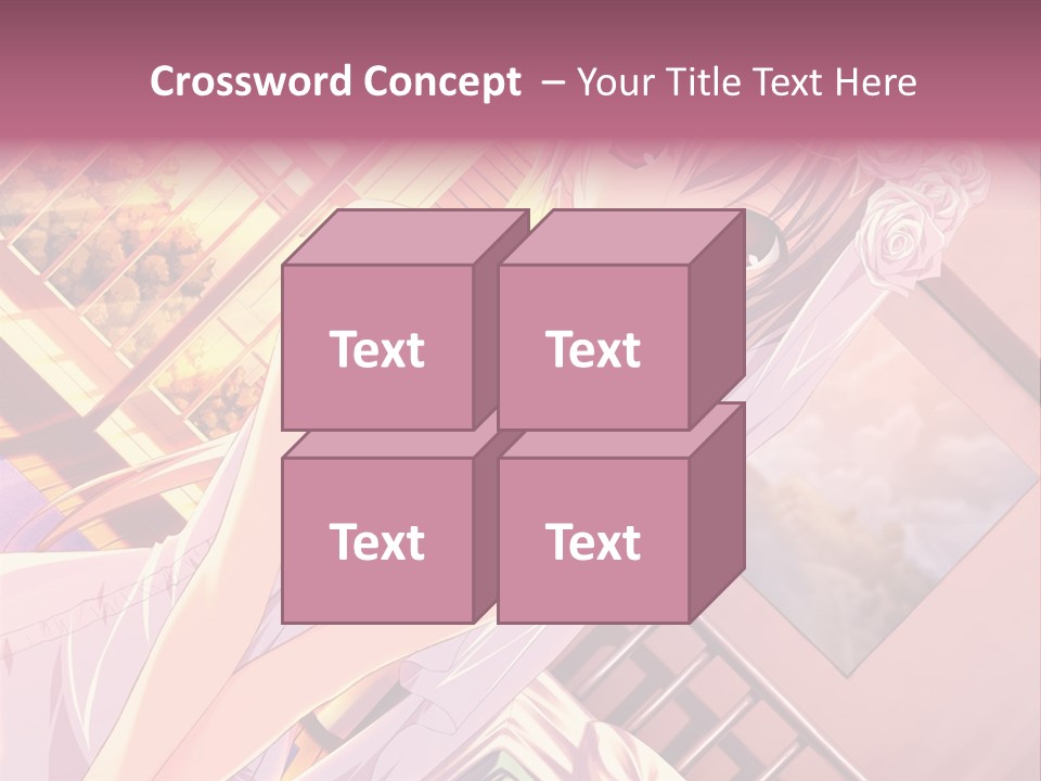 A Woman In A White Dress Is Posing For A Picture PowerPoint Template