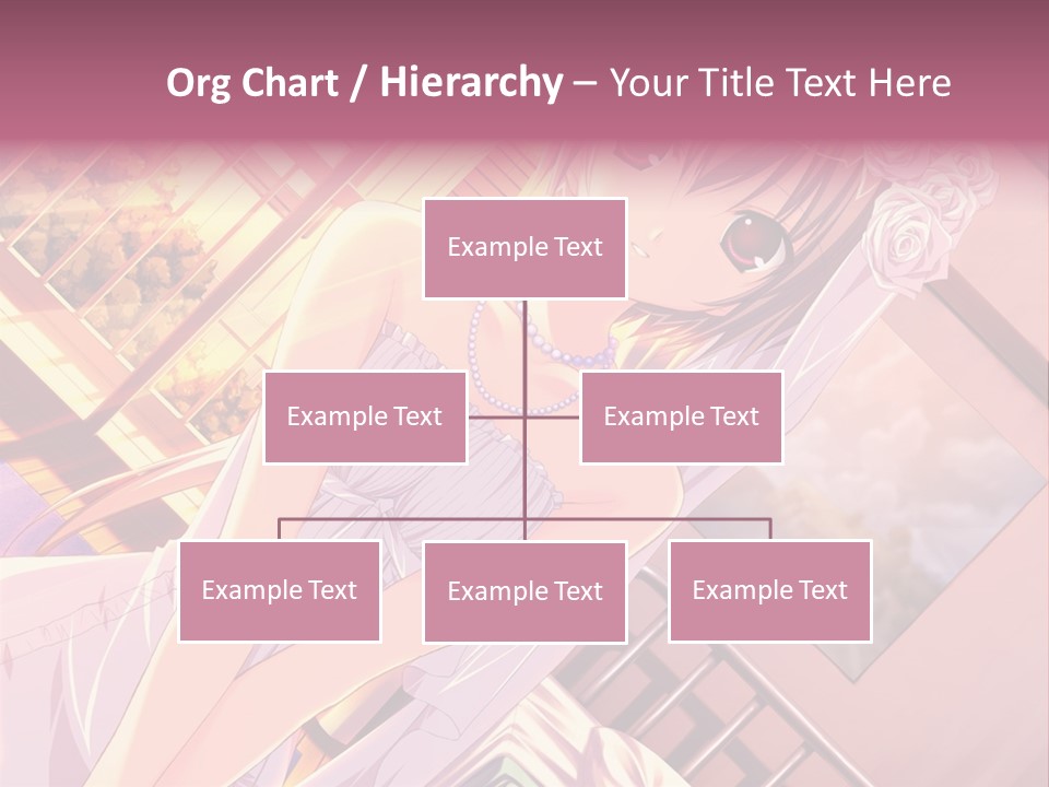 A Woman In A White Dress Is Posing For A Picture PowerPoint Template