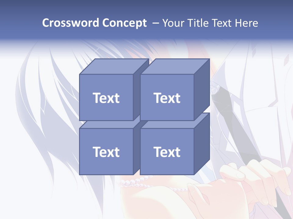 A Couple Kissing In Front Of A White Background PowerPoint Template