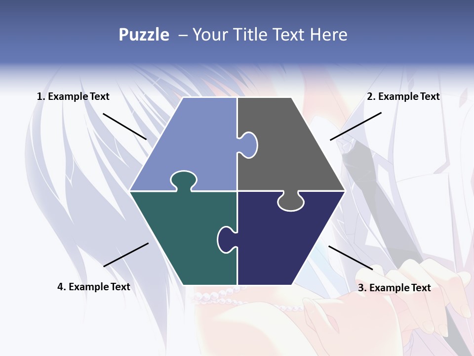 A Couple Kissing In Front Of A White Background PowerPoint Template