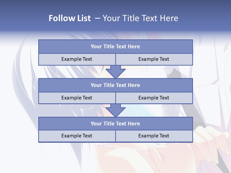 A Couple Kissing In Front Of A White Background PowerPoint Template
