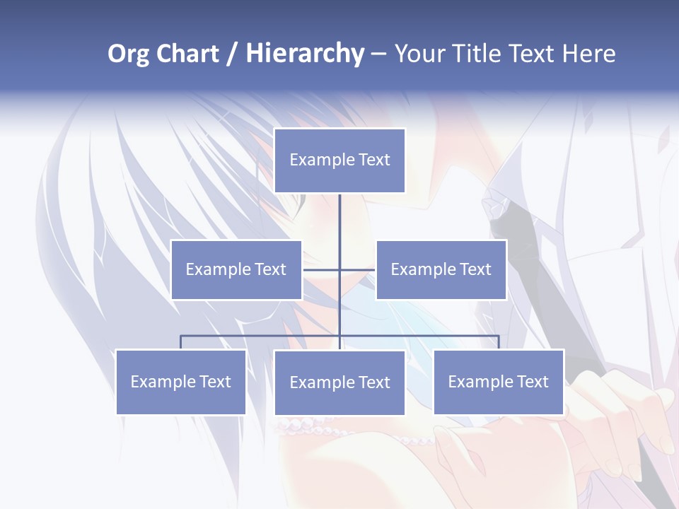 A Couple Kissing In Front Of A White Background PowerPoint Template