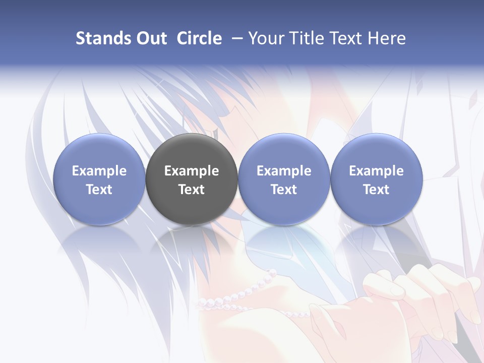 A Couple Kissing In Front Of A White Background PowerPoint Template