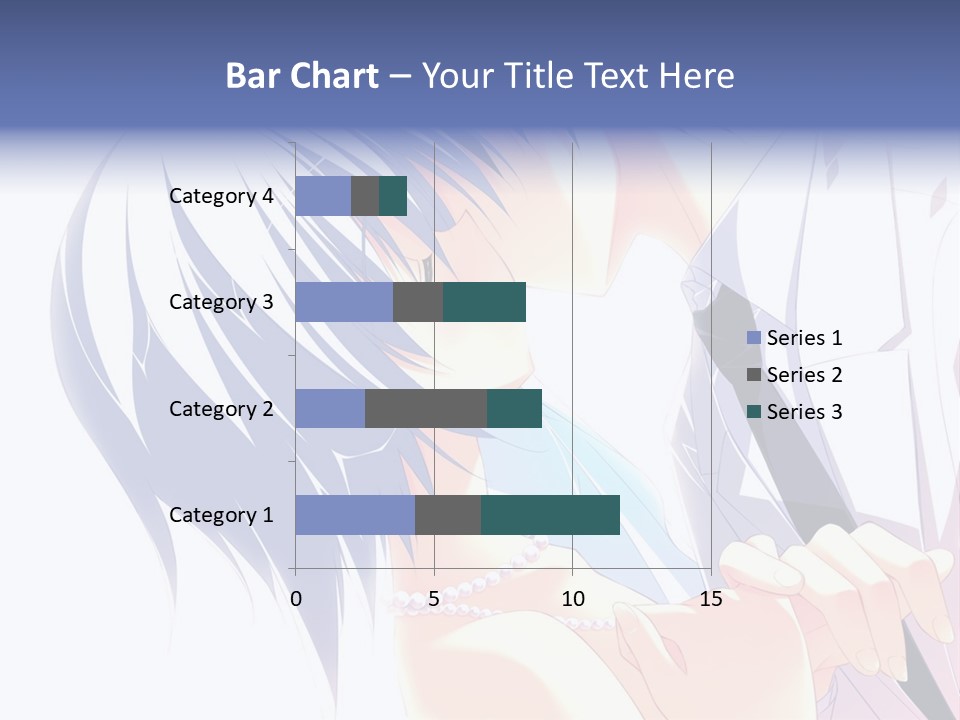 A Couple Kissing In Front Of A White Background PowerPoint Template