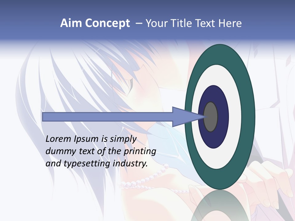 A Couple Kissing In Front Of A White Background PowerPoint Template