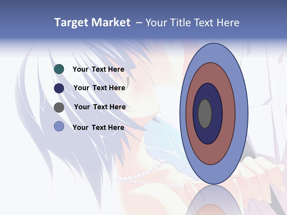 A Couple Kissing In Front Of A White Background PowerPoint Template