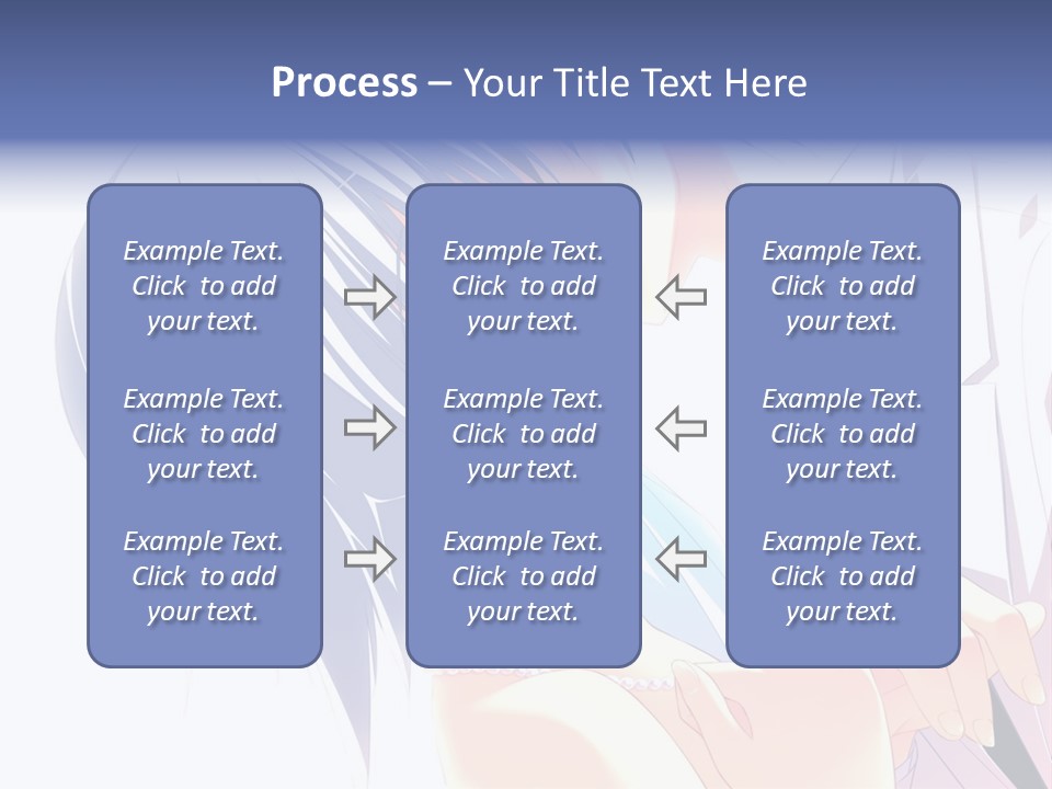 A Couple Kissing In Front Of A White Background PowerPoint Template