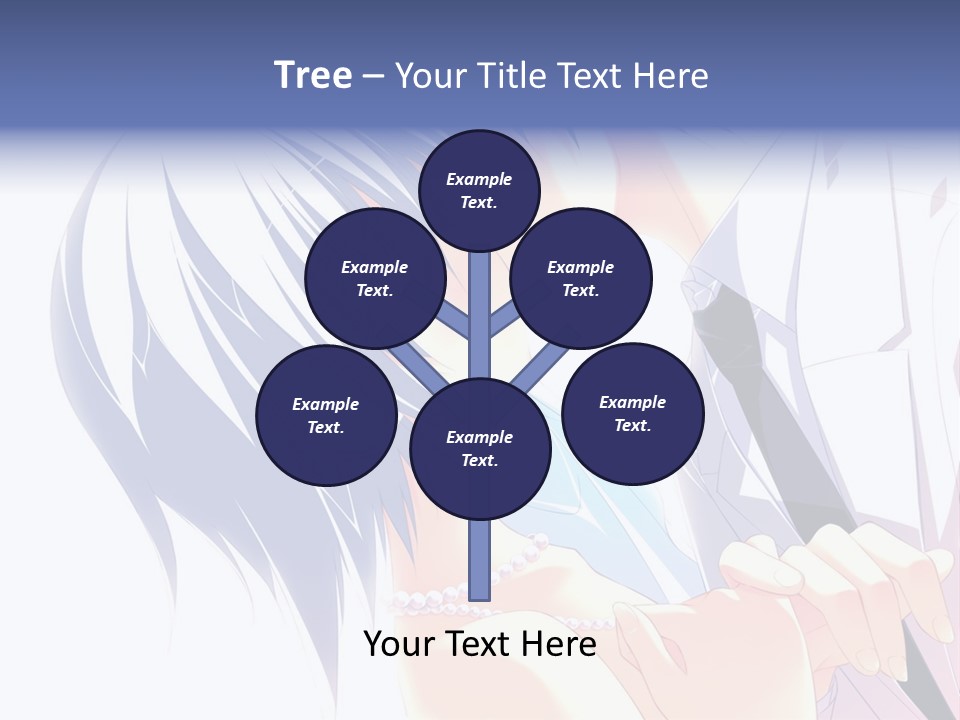 A Couple Kissing In Front Of A White Background PowerPoint Template