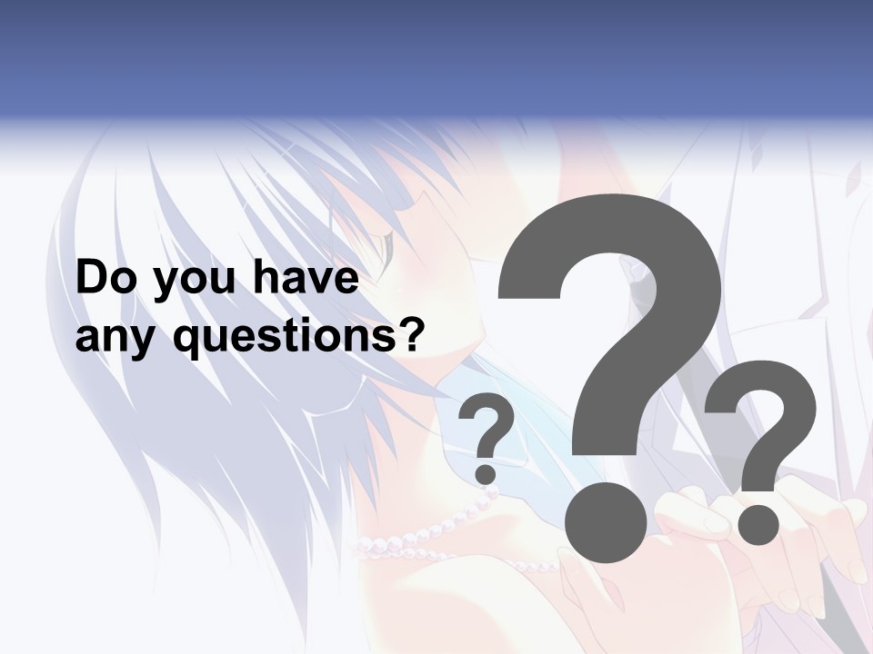 A Couple Kissing In Front Of A White Background PowerPoint Template