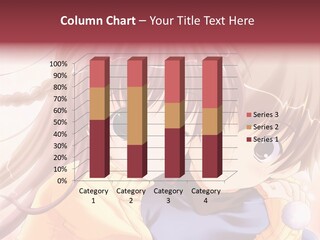 A Couple Of Anime Girls Hugging Each Other PowerPoint Template