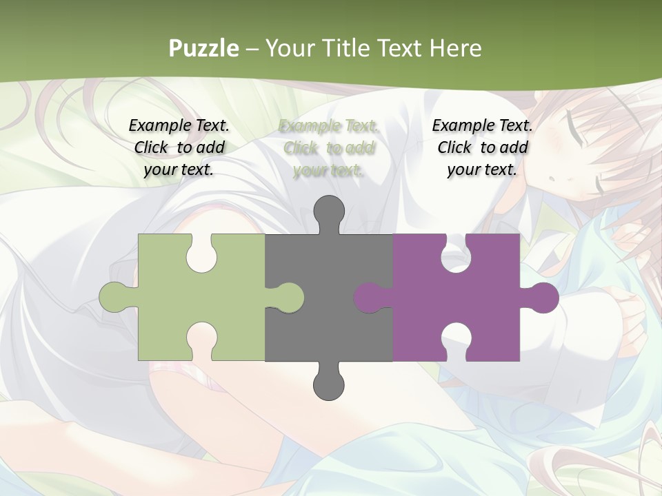 A Person Laying On A Bed With A Pillow PowerPoint Template