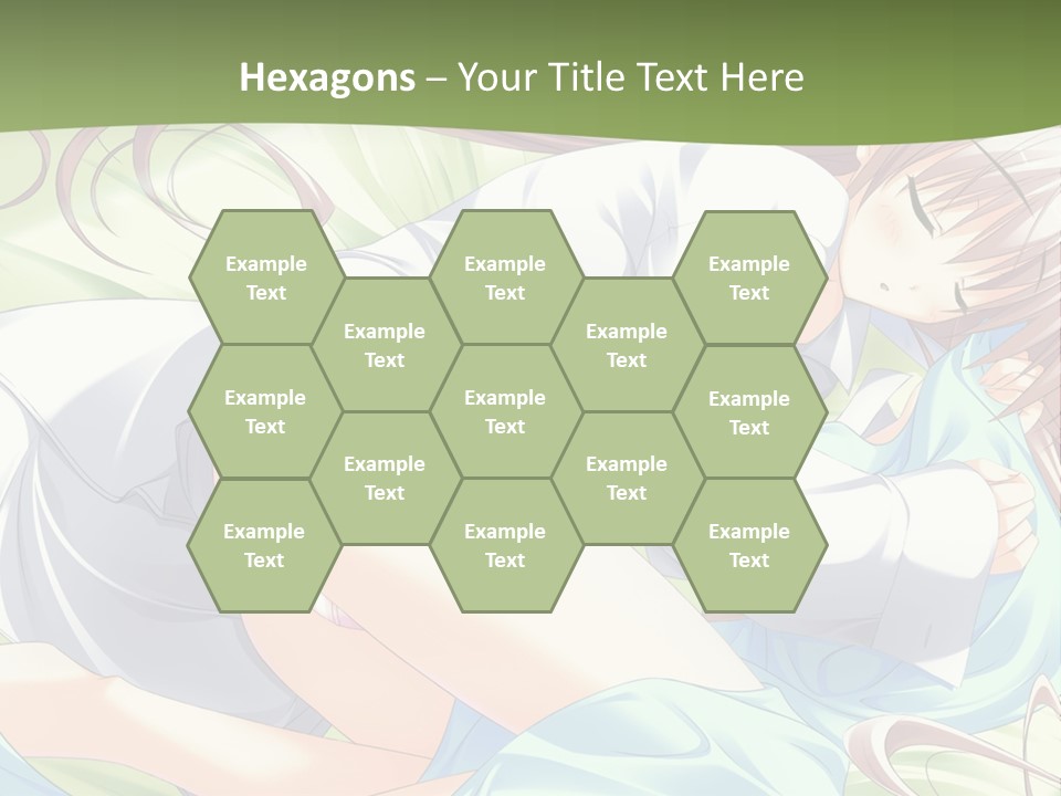 A Person Laying On A Bed With A Pillow PowerPoint Template