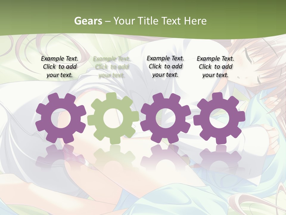 A Person Laying On A Bed With A Pillow PowerPoint Template