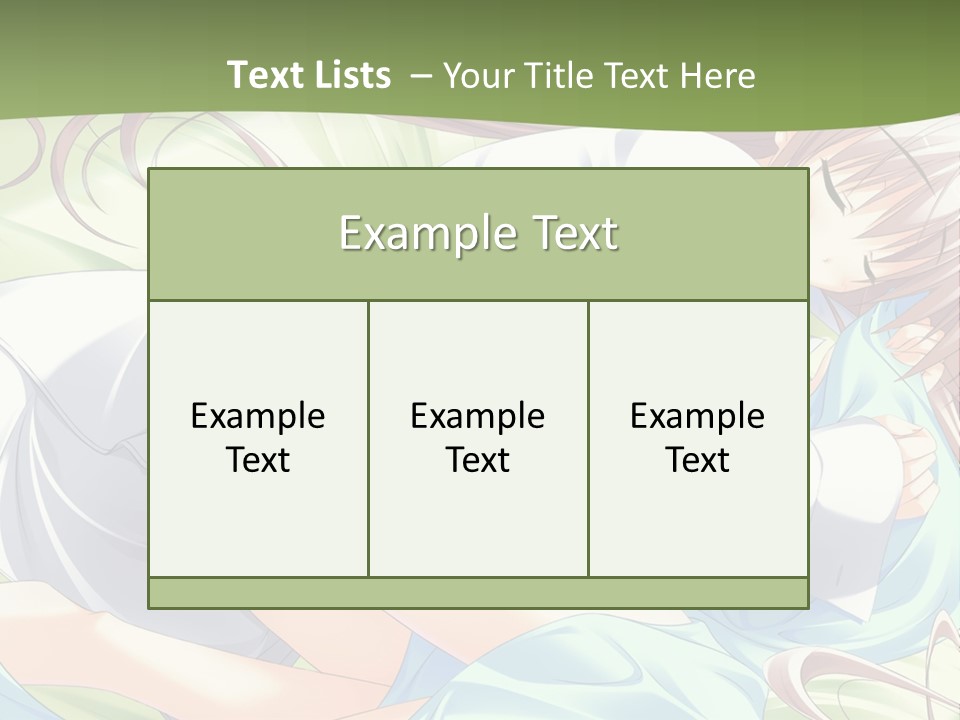 A Person Laying On A Bed With A Pillow PowerPoint Template