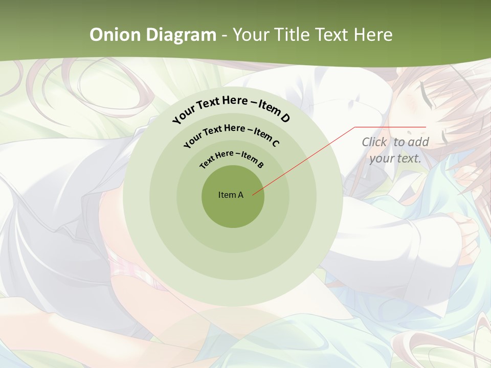 A Person Laying On A Bed With A Pillow PowerPoint Template