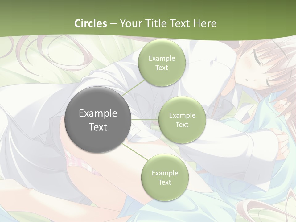 A Person Laying On A Bed With A Pillow PowerPoint Template