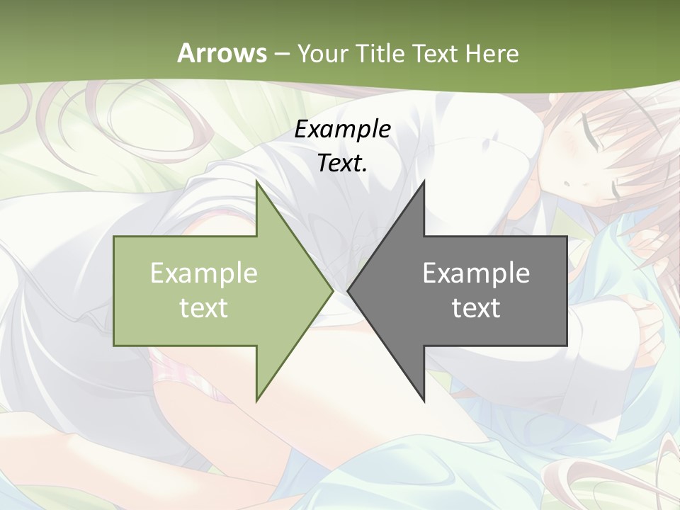 A Person Laying On A Bed With A Pillow PowerPoint Template