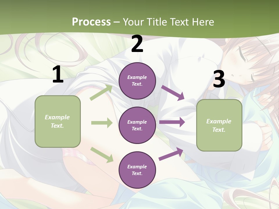 A Person Laying On A Bed With A Pillow PowerPoint Template