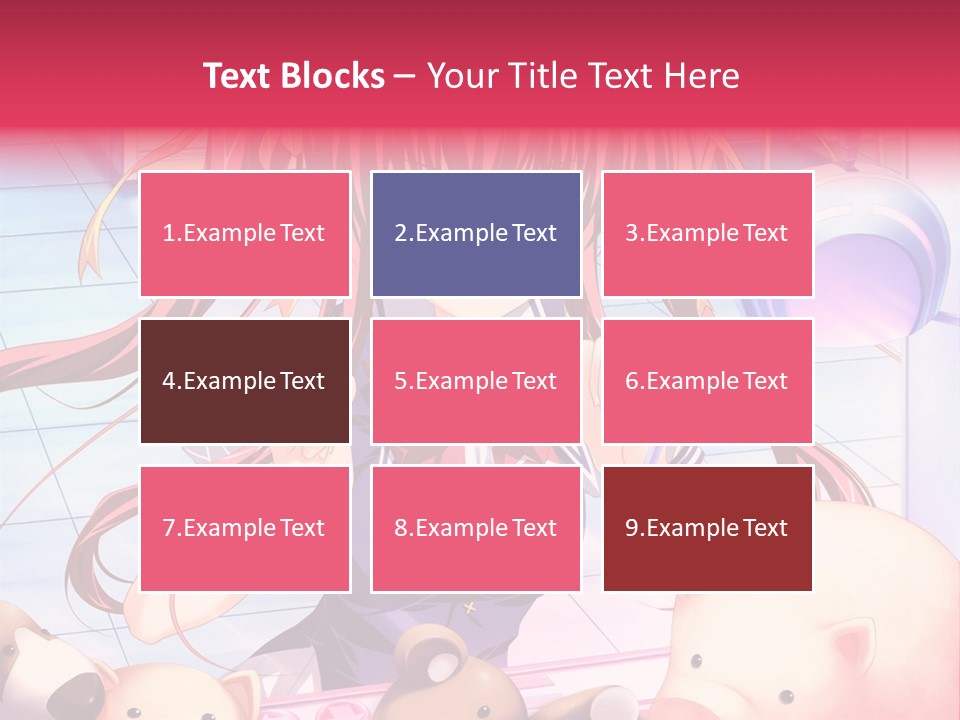 A Girl Holding A Pig And A Piggy Bank PowerPoint Template