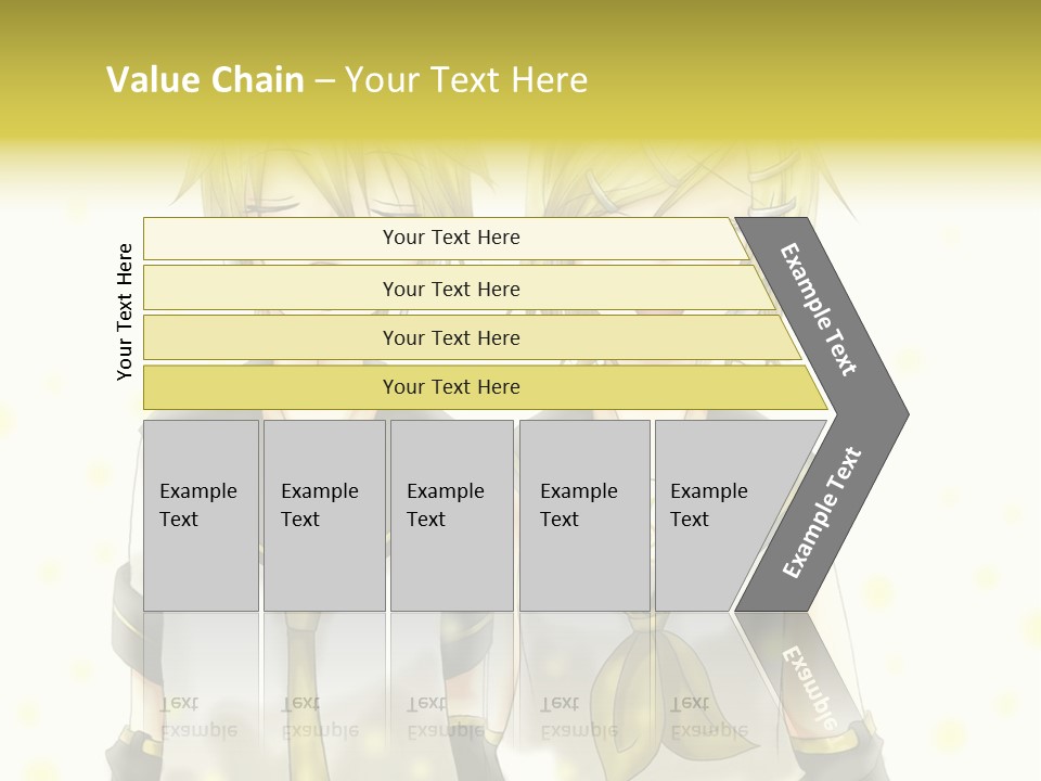 A Couple Of Anime Characters With Their Mouths Open PowerPoint Template