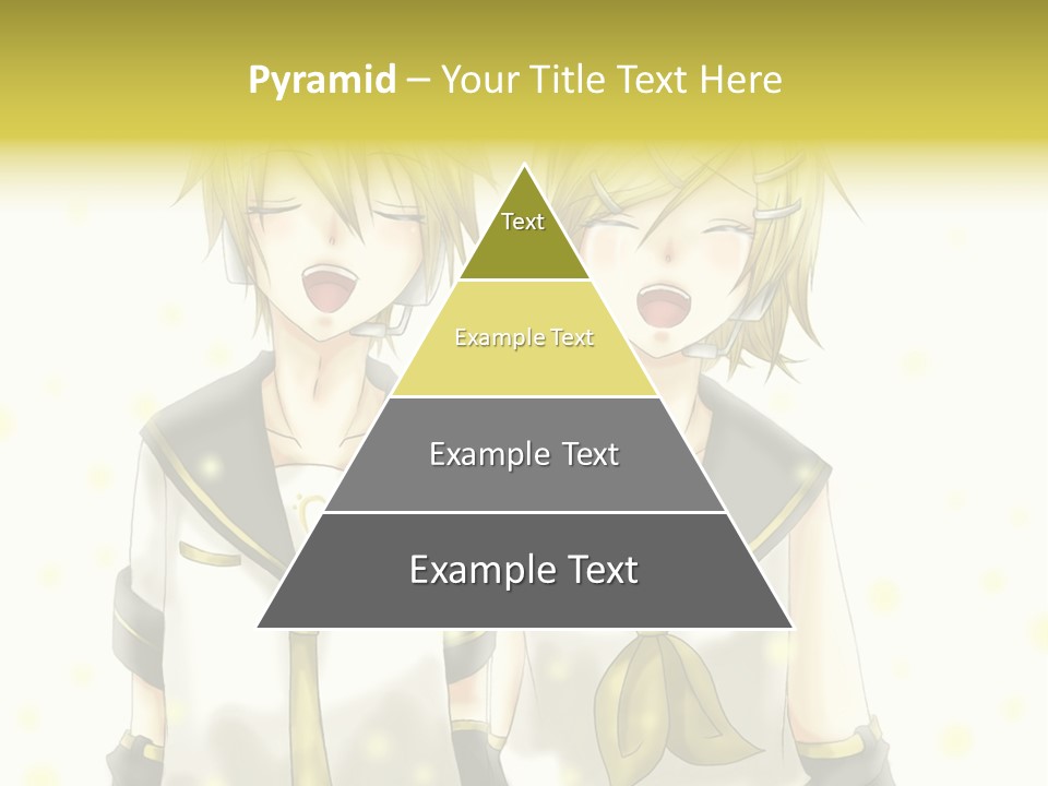 A Couple Of Anime Characters With Their Mouths Open PowerPoint Template