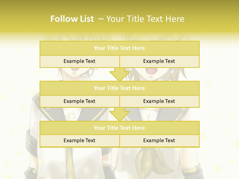 A Couple Of Anime Characters With Their Mouths Open PowerPoint Template