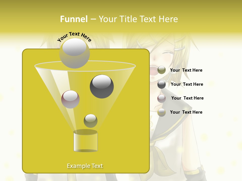 A Couple Of Anime Characters With Their Mouths Open PowerPoint Template