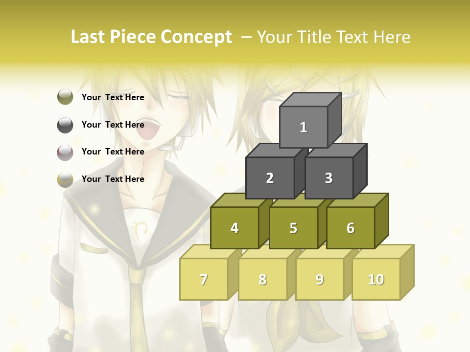 A Couple Of Anime Characters With Their Mouths Open PowerPoint Template