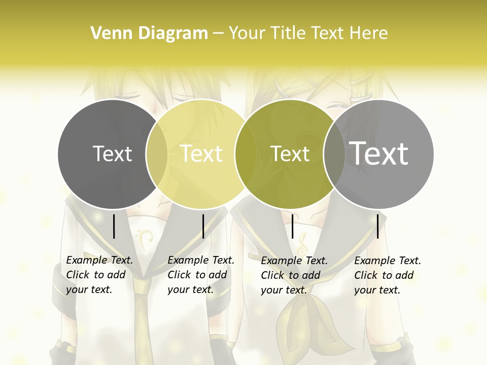 A Couple Of Anime Characters With Their Mouths Open PowerPoint Template